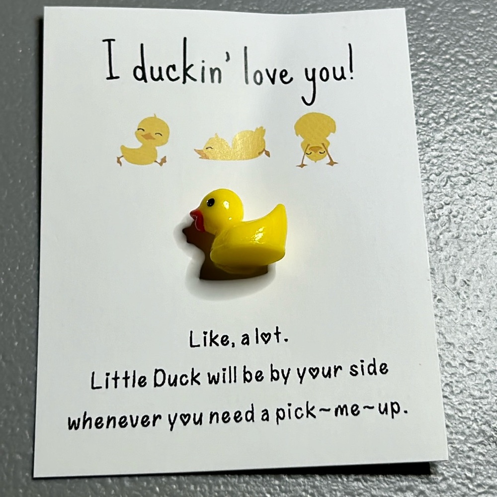 Pocket Hug I duckin’ love you card
